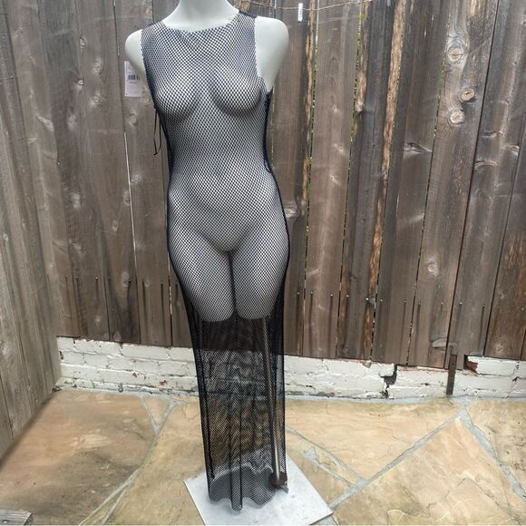 Mango Mesh dress with crystal detail size small NWT - Picture 11 of 12